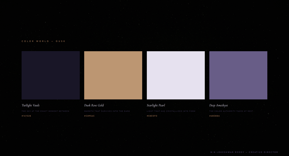 DUSK — Luxury Fine Jewelry Brand Direction Image 2