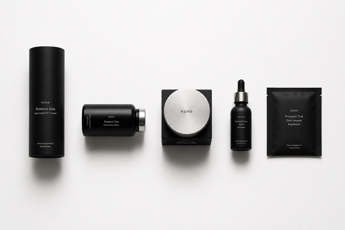 LUMIS — Premium Biohacking Wellness Packaging Direction Image 5