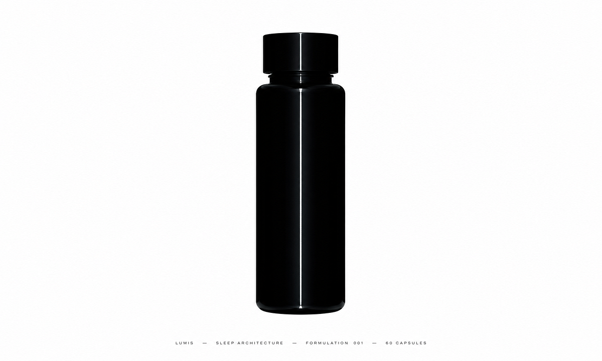 LUMIS — Premium Biohacking Wellness Packaging Direction Image 7