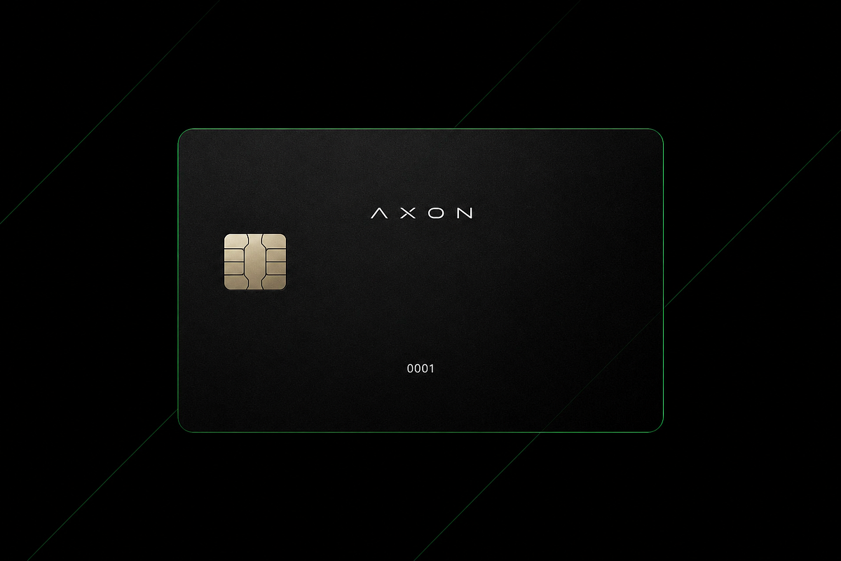 AXON — Premium Neobank UI Direction Image 7