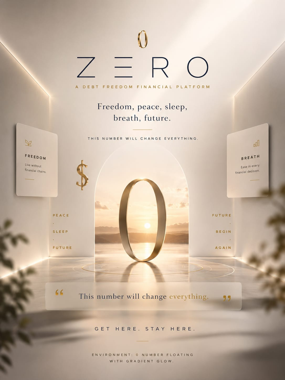 ZERO: The Gravity of Absolute Void