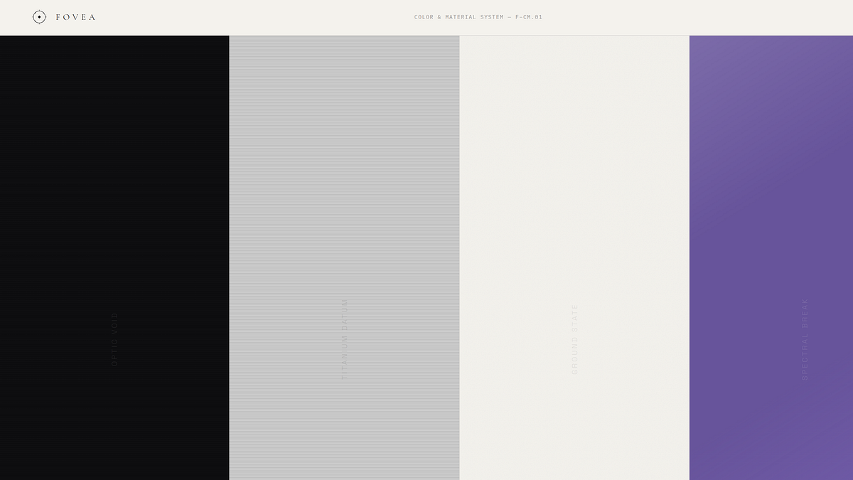 FOVEA — Optical Eyewear Logo Direction Image 2
