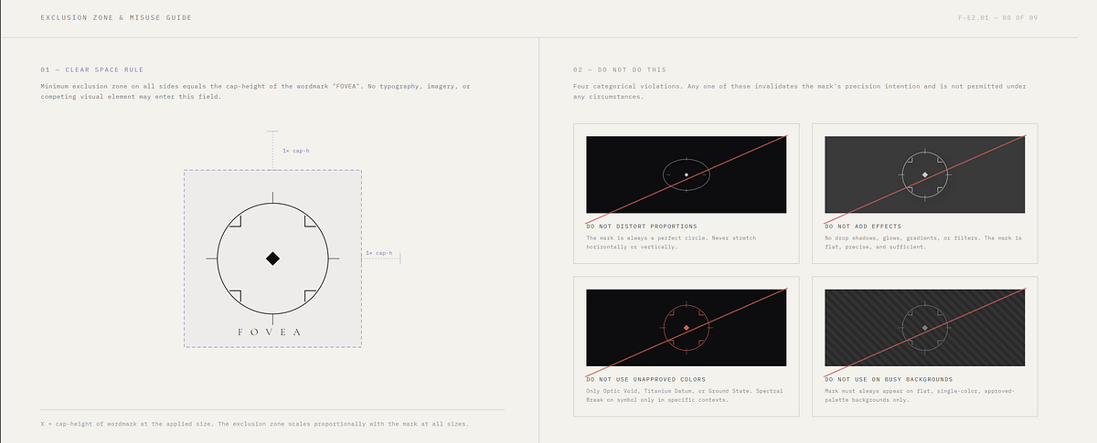 FOVEA — Optical Eyewear Logo Direction Image 6