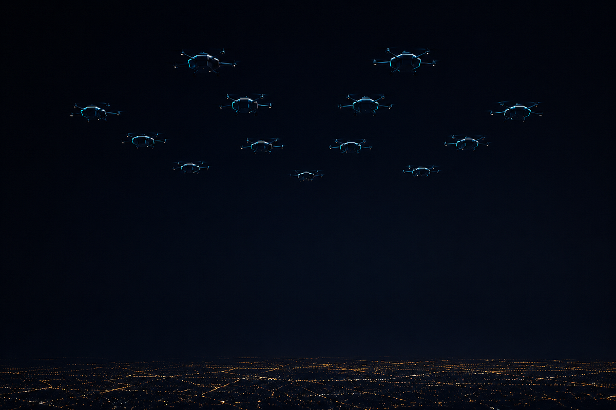 VOSS — Autonomous Aerial Logistics UI / Web Direction Image 1