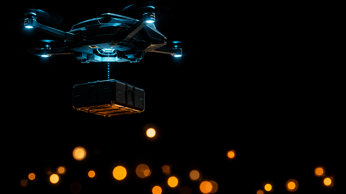 VOSS — Autonomous Aerial Logistics UI / Web Direction Image 3