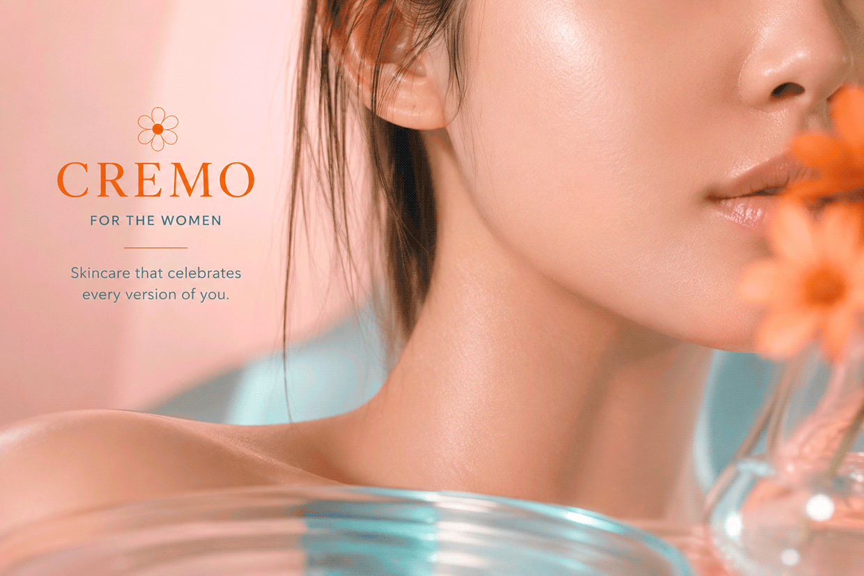 CREMO — Skincare Brand Identity Image 0