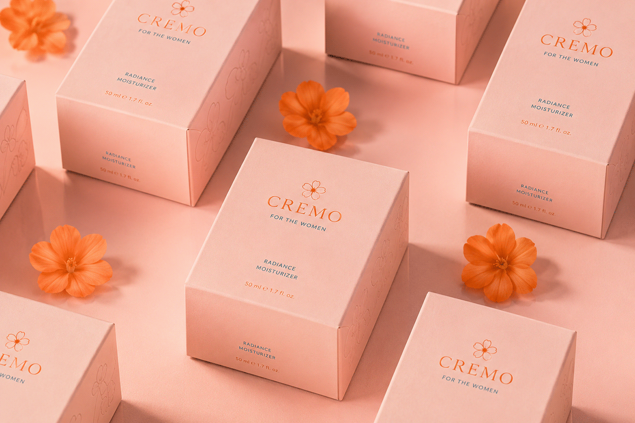 CREMO — Skincare Brand Identity Image 2