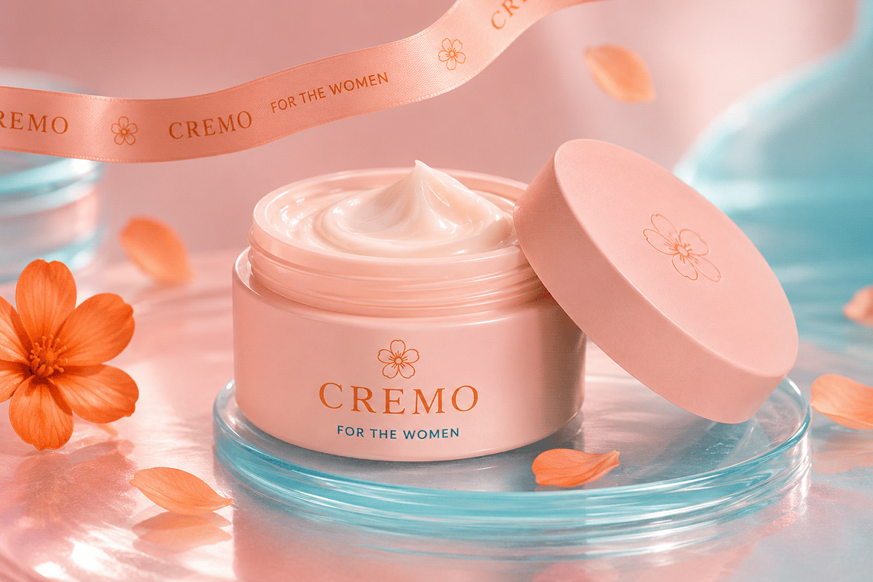 CREMO — Skincare Brand Identity Image 3