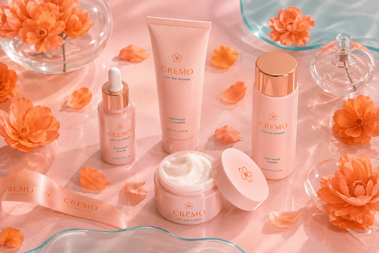 CREMO — Skincare Brand Identity Image 4