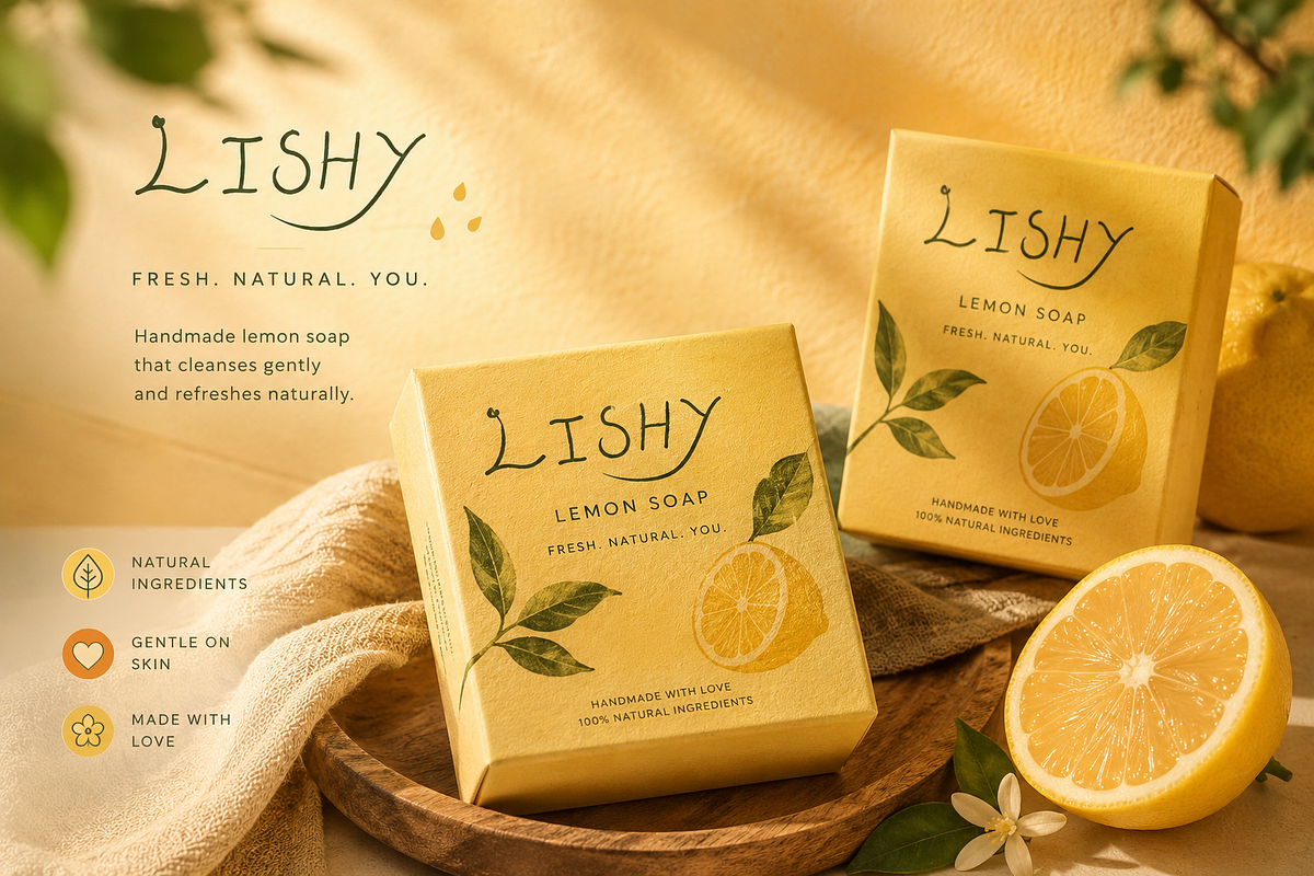 Lishy — Clean Organic Soap Brand Direction