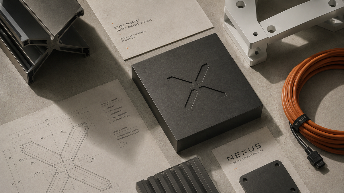 NEXUS — Robotics Infrastructure Brand Direction Image 3