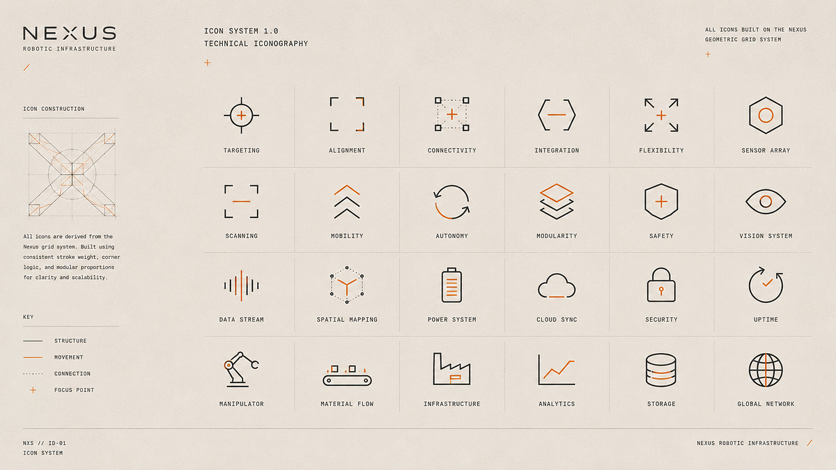 NEXUS — Robotics Infrastructure Brand Direction Image 6