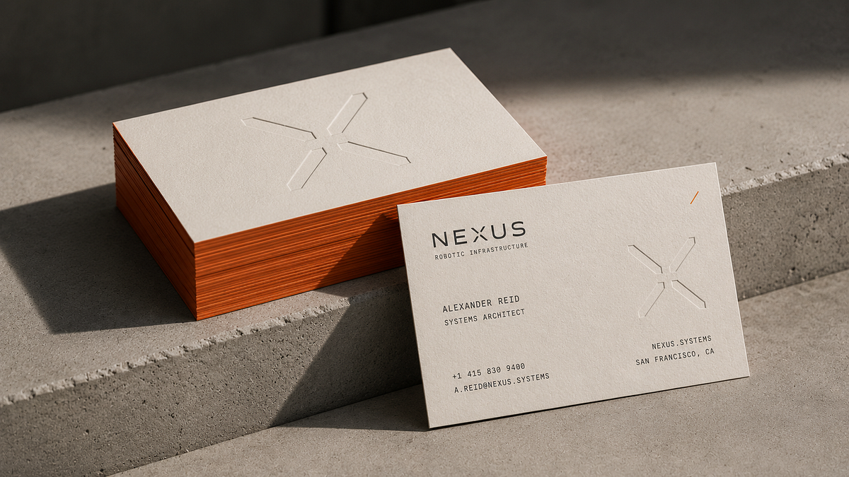 NEXUS — Robotics Infrastructure Brand Direction Image 7