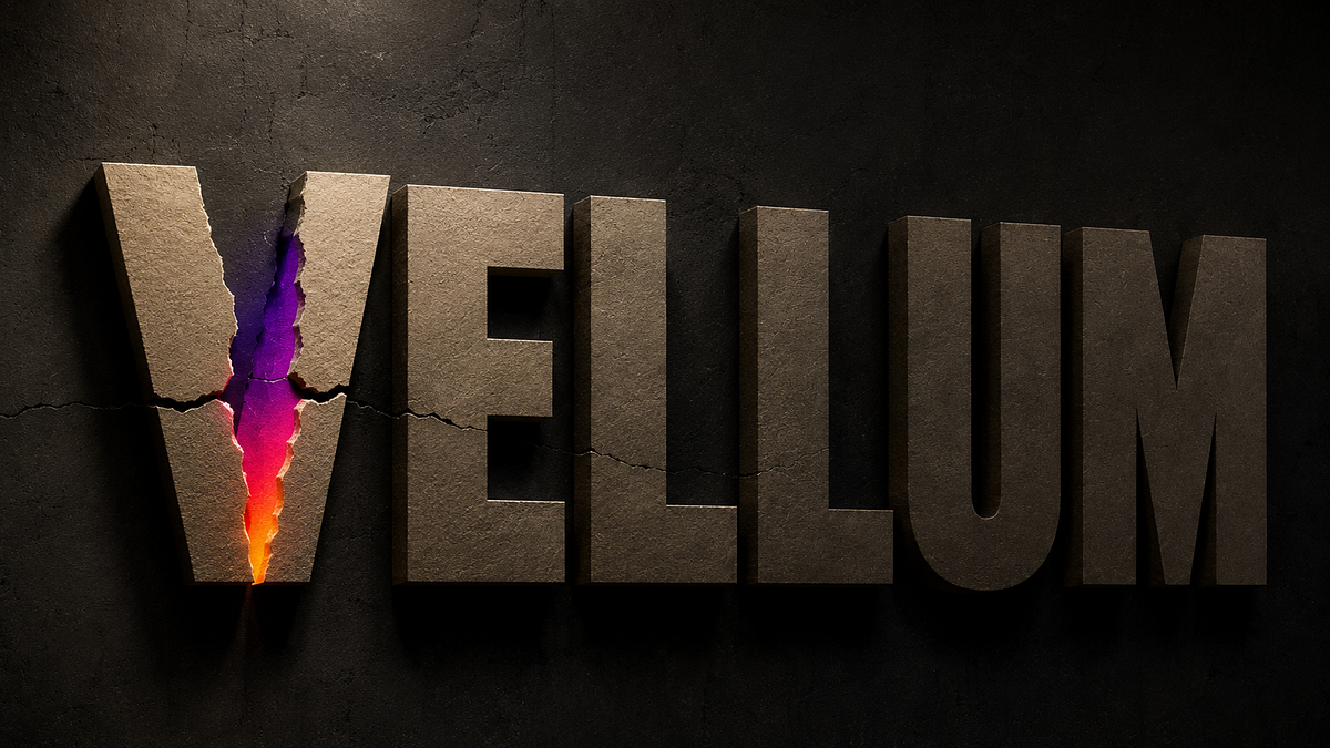 VELLUM — Generative AI Design Platform Brand Direction Image 7