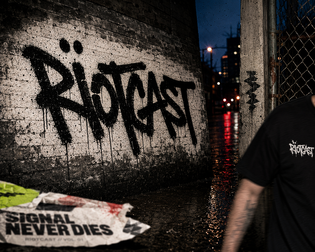 RIOTCAST —Underground Streetwear & Music Culture Brand Direction