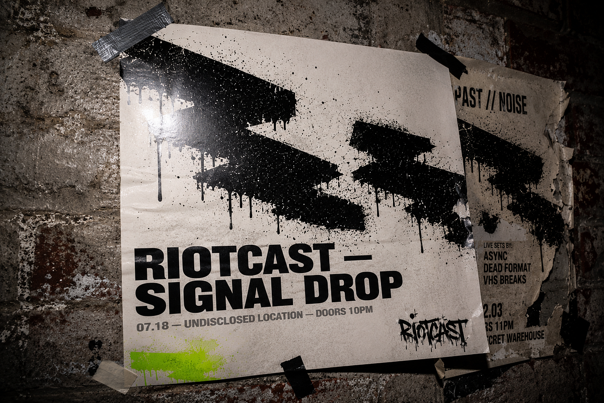 RIOTCAST —Underground Streetwear & Music Culture Brand Direction Image 2