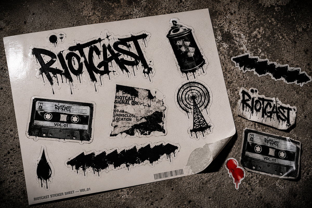 RIOTCAST —Underground Streetwear & Music Culture Brand Direction Image 3
