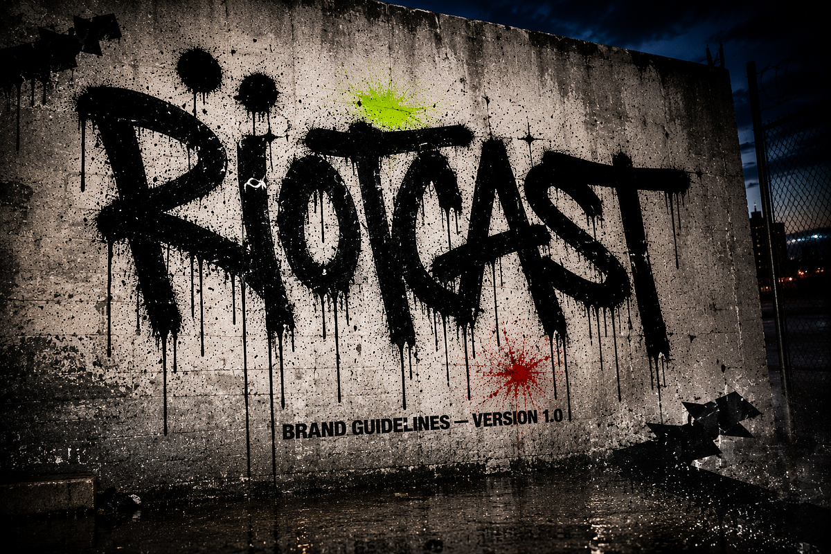RIOTCAST —Underground Streetwear & Music Culture Brand Direction Image 8