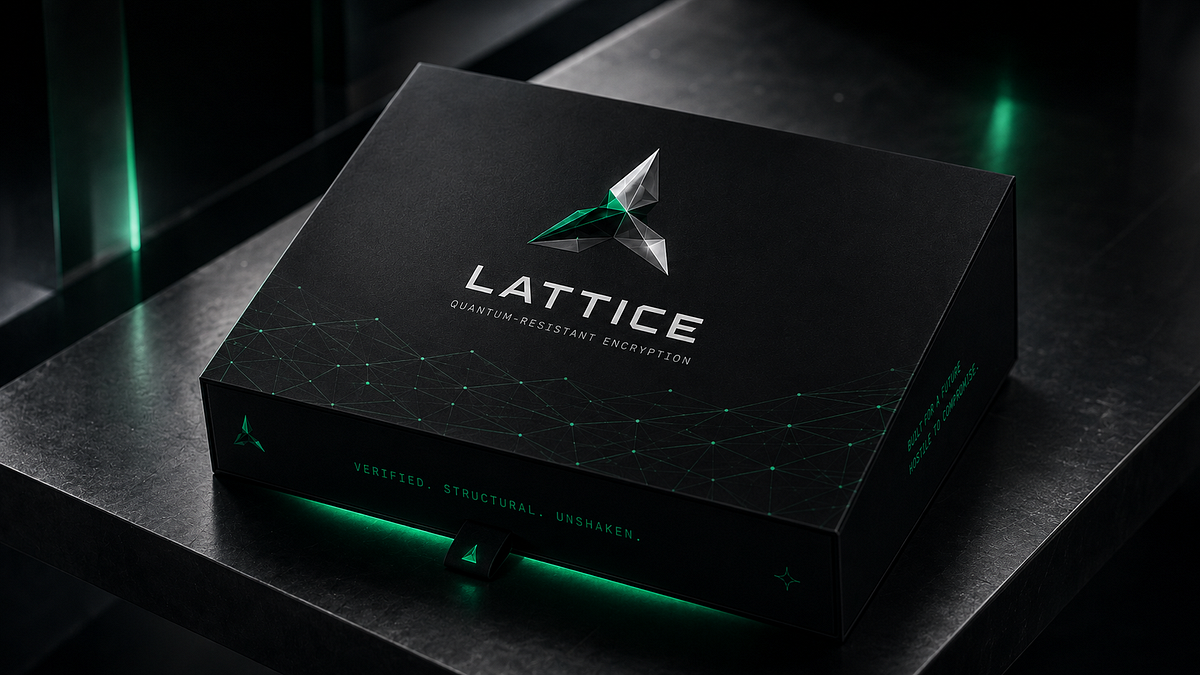 LATTICE — Quantum Encryption Infrastructure Brand Direction Image 10