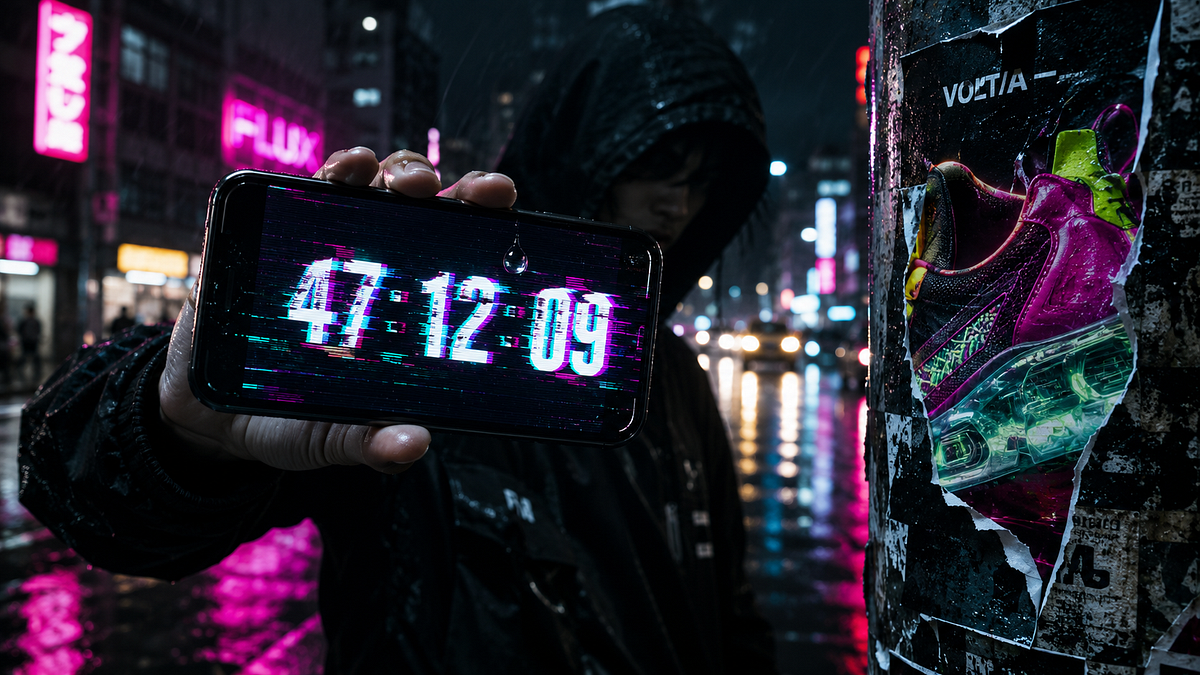 VOLT/AGE — Limited Sneaker Drop Campaign Image 4