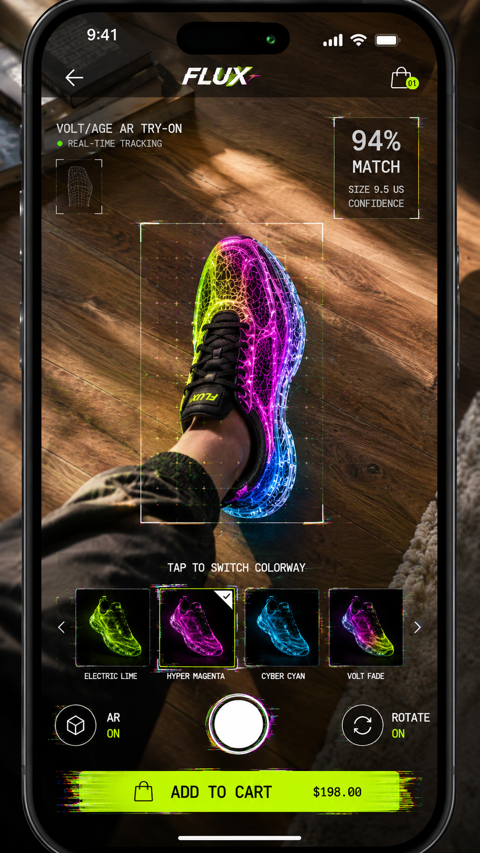 VOLT/AGE — Limited Sneaker Drop Campaign Image 8