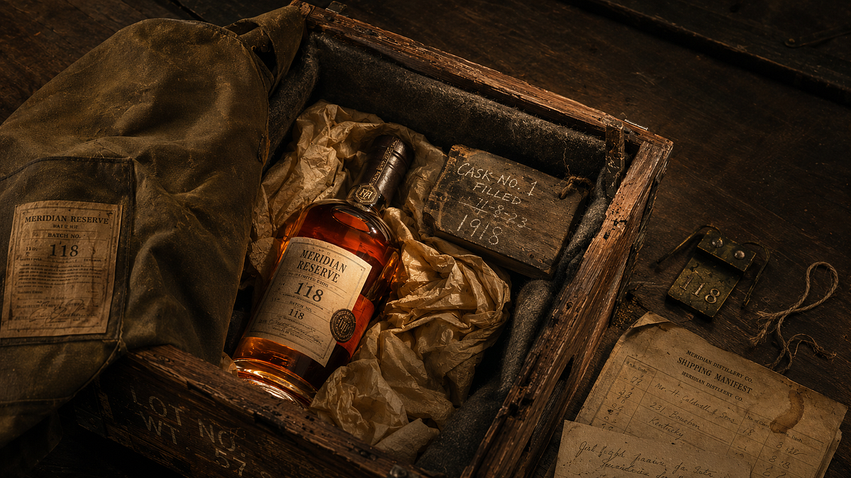 MERIDIAN RESERVE — Limited-Edition Whiskey Packaging System Image 1