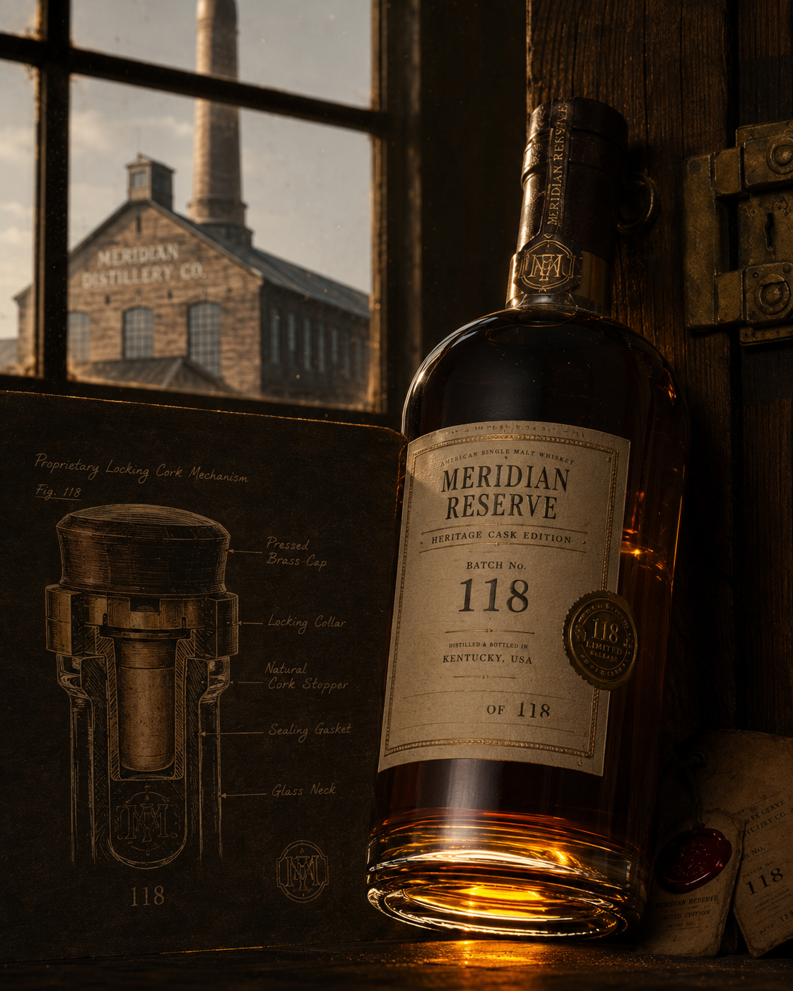MERIDIAN RESERVE — Limited-Edition Whiskey Packaging System Image 2