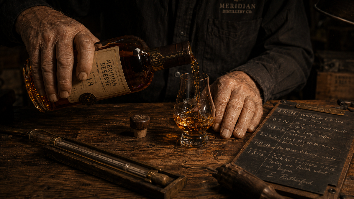 MERIDIAN RESERVE — Limited-Edition Whiskey Packaging System Image 5