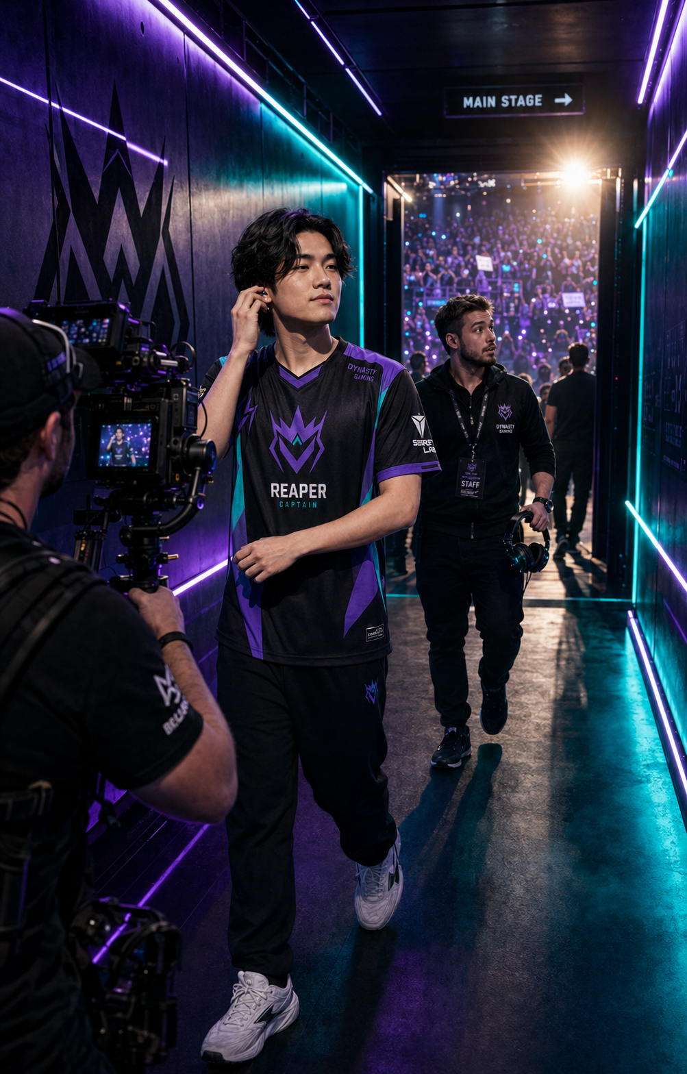 NEON DYNASTY — Esports Team Visual Direction Image 1