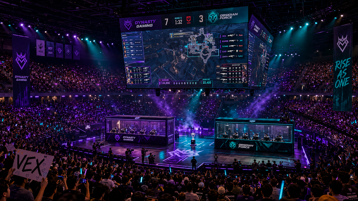 NEON DYNASTY — Esports Team Visual Direction Image 4