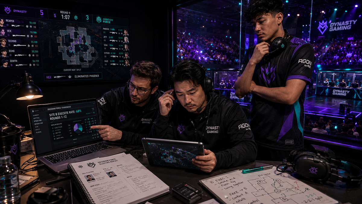 NEON DYNASTY — Esports Team Visual Direction Image 5