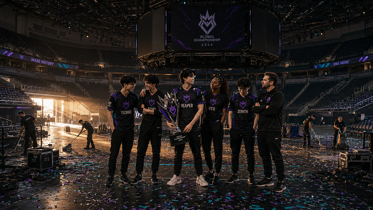 NEON DYNASTY — Esports Team Visual Direction Image 11