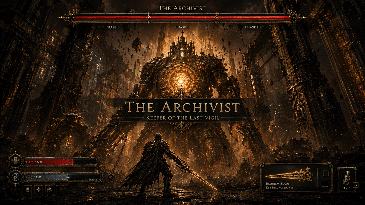 IRON REQUIEM — Grimdark Video Game Visual Direction Image 6