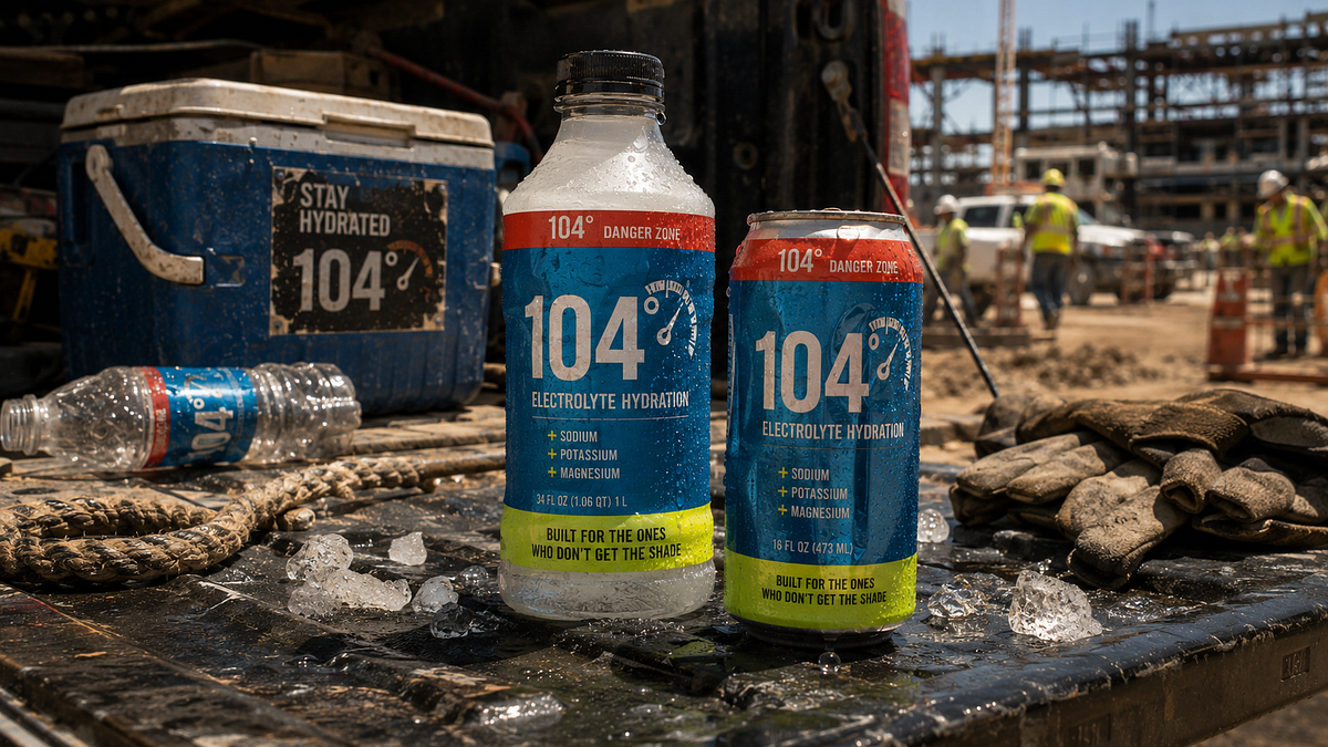104° — Outdoor Labor Hydration Brand Direction Image 5