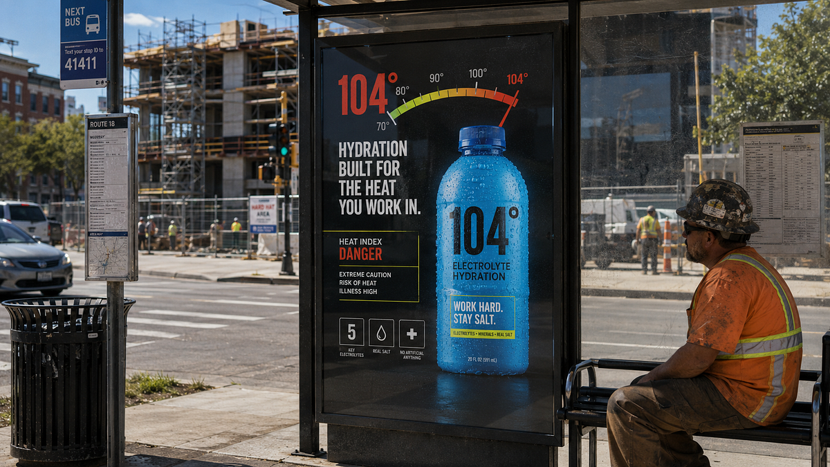 104° — Outdoor Labor Hydration Brand Direction Image 13