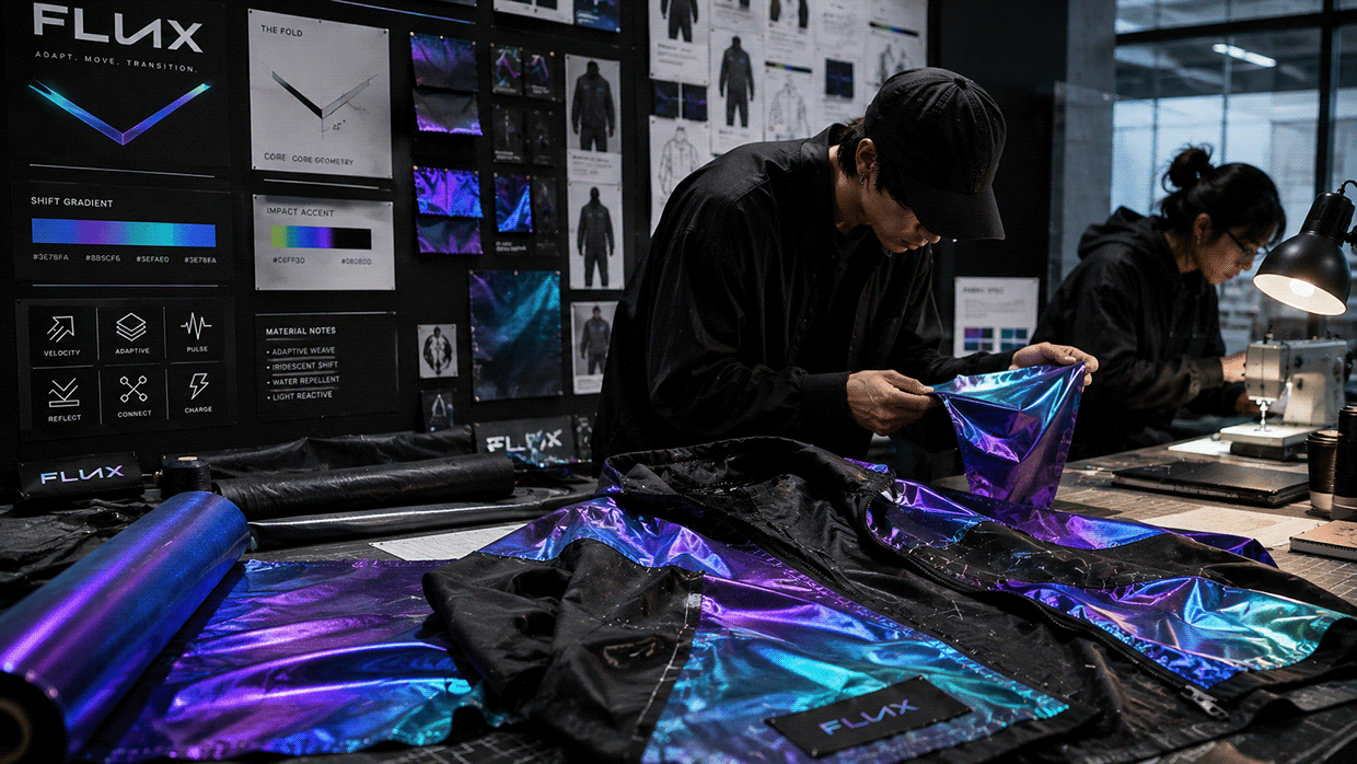 FLUX — Techwear/Streetwear Hybrid Brand Direction Image 4
