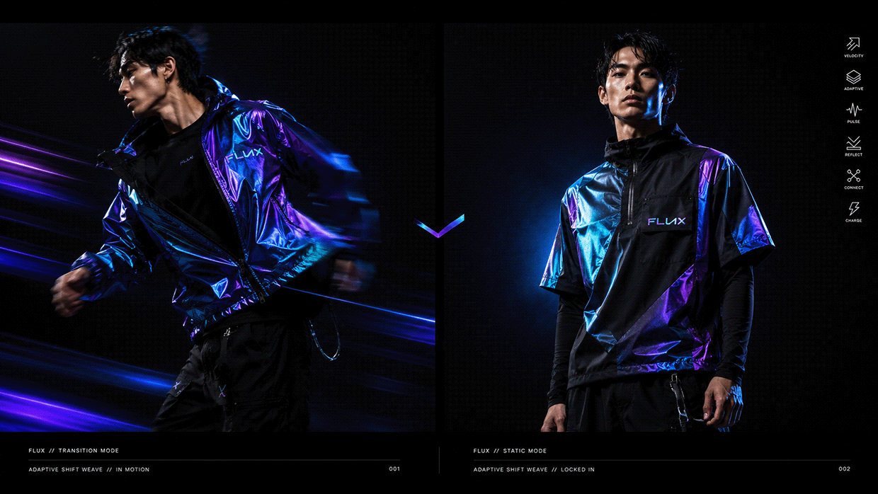 FLUX — Techwear/Streetwear Hybrid Brand Direction Image 6