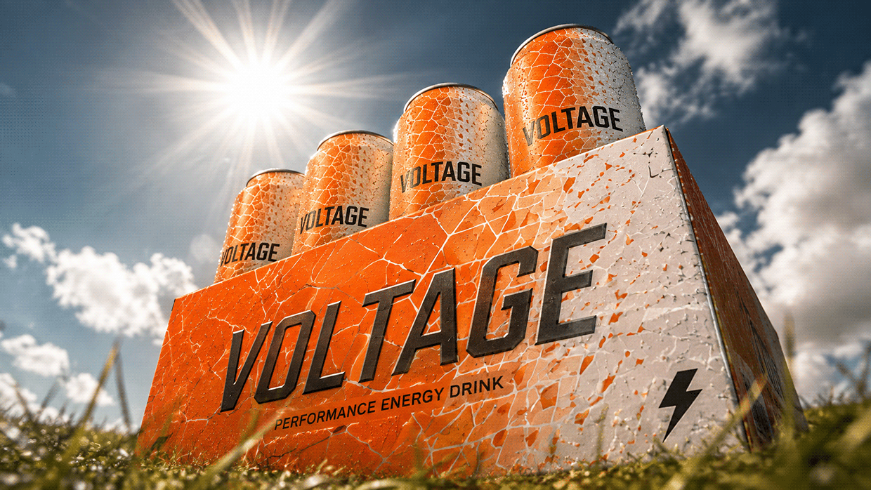 VOLTAGE — Premium Performance Energy Brand Direction Image 0