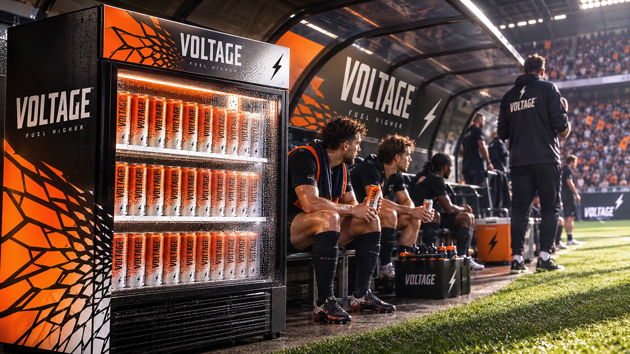 VOLTAGE — Premium Performance Energy Brand Direction Image 3