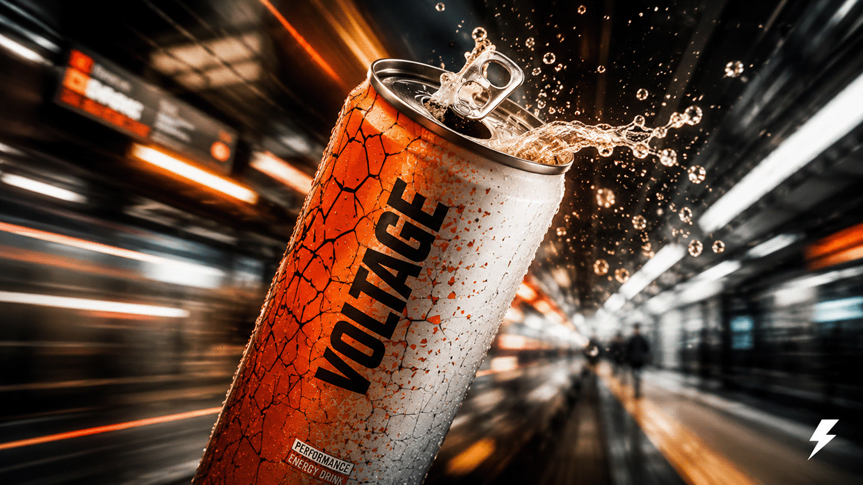 VOLTAGE — Premium Performance Energy Brand Direction Image 4