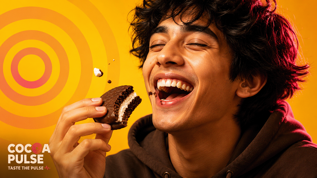 COCOA PULSE — Modern Choco-Pie Snack Brand Direction Image 1