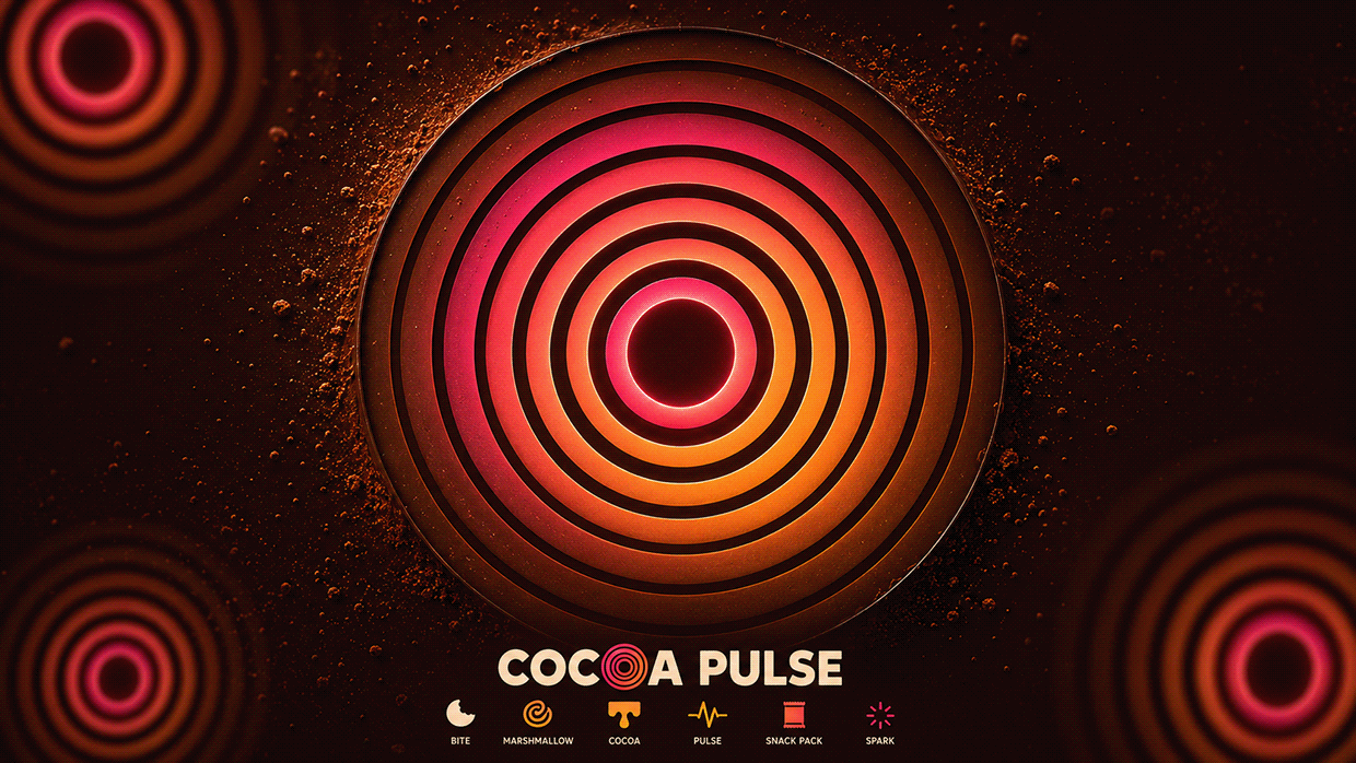 COCOA PULSE — Modern Choco-Pie Snack Brand Direction Image 3