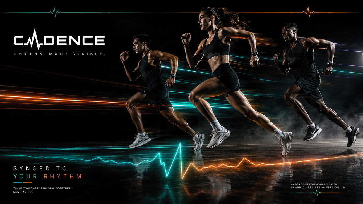 CADENCE — Smart Fitness Wearable Brand Direction Image 5
