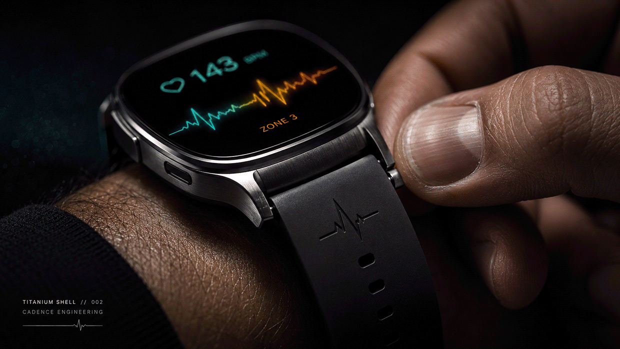 CADENCE — Smart Fitness Wearable Brand Direction Image 8