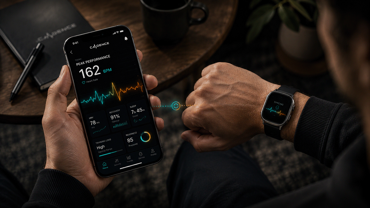 CADENCE — Smart Fitness Wearable Brand Direction Image 10