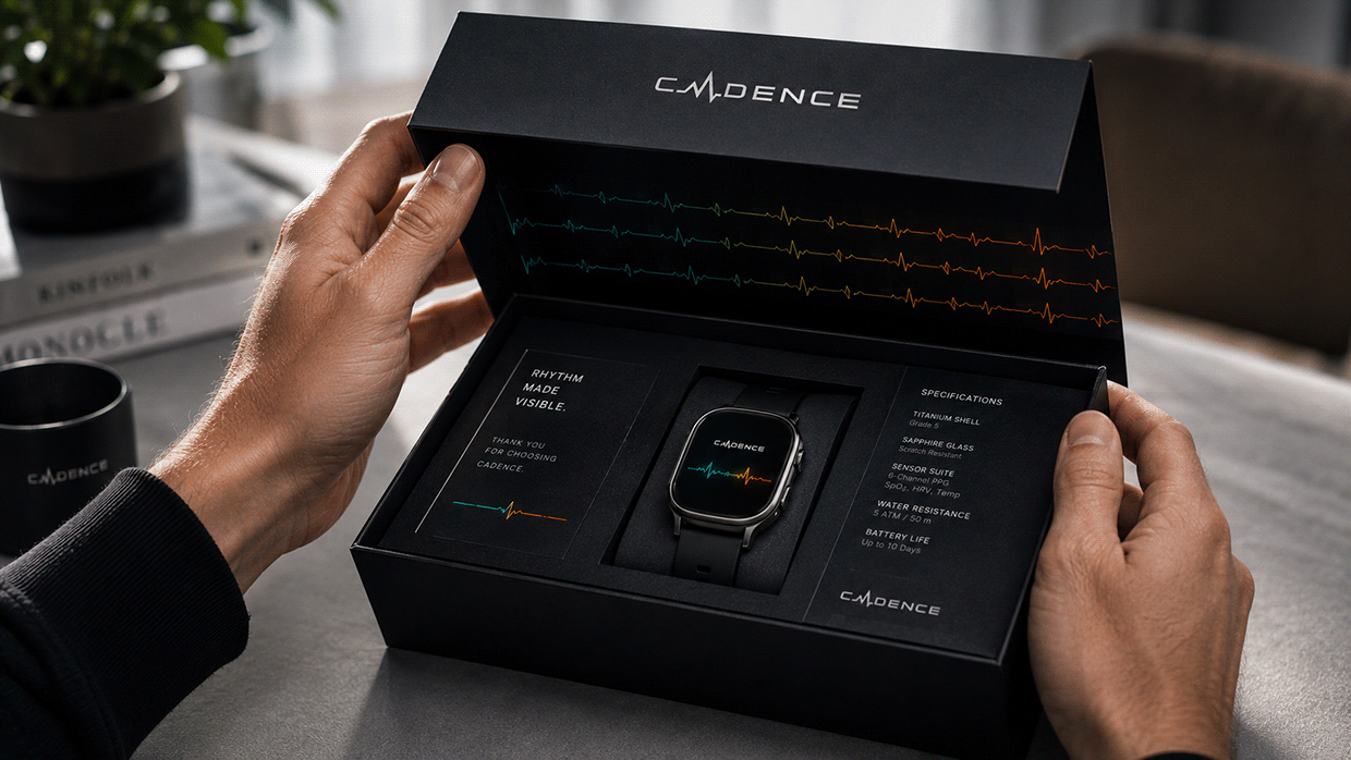 CADENCE — Smart Fitness Wearable Brand Direction Image 11