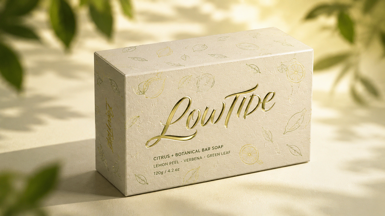 LOWTIDE — Mineral Bar Soap Packaging System Image 1