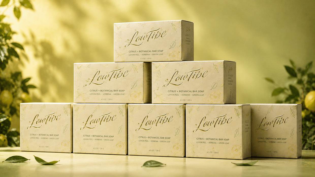 LOWTIDE — Mineral Bar Soap Packaging System Image 6