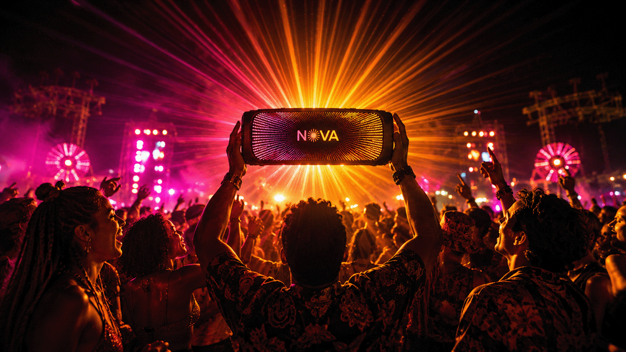 NOVA — Portable Speaker Brand Direction Image 0