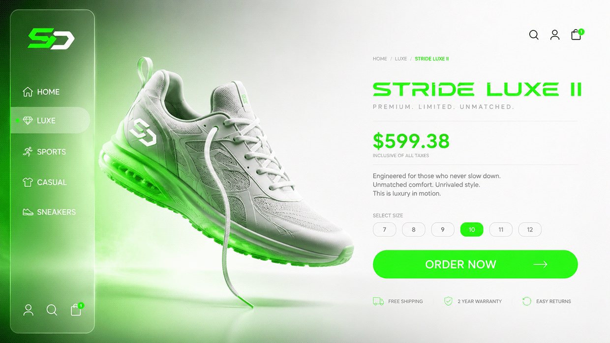 STRIDE — Global Athletic Footwear Omnichannel Campaign Image 4